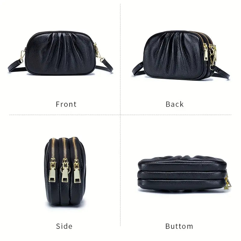 
                  
                    Luxe Triple Pocket Purse Bag
                  
                