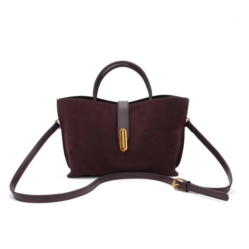 
                  
                    Suede Leather Handbag
                  
                