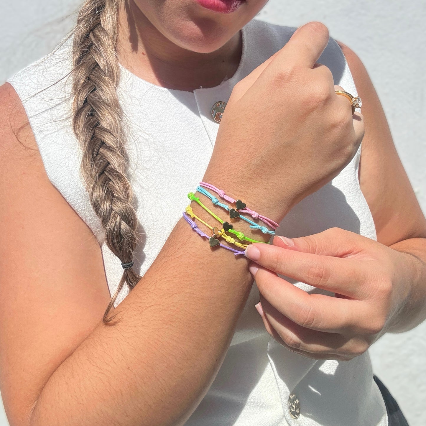 Colorful Drawstring Bracelets