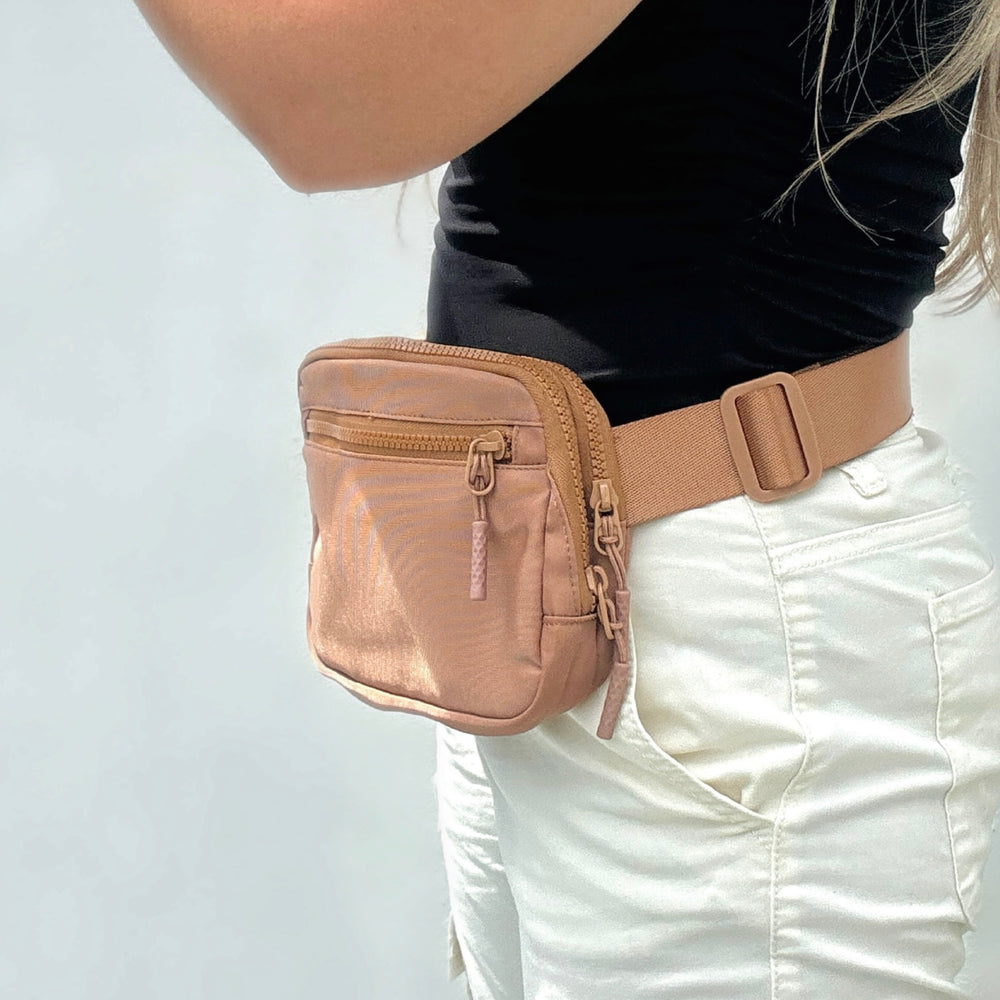 Double Pocket Waist Fanny Pack  -Waterproof