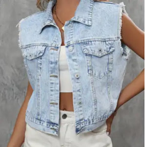 Light Denim Vest