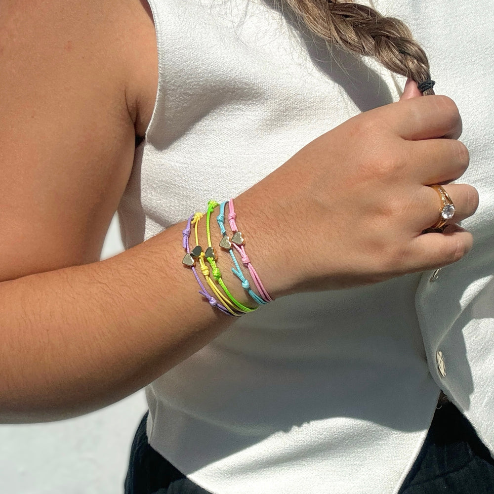 Colorful Drawstring Bracelets