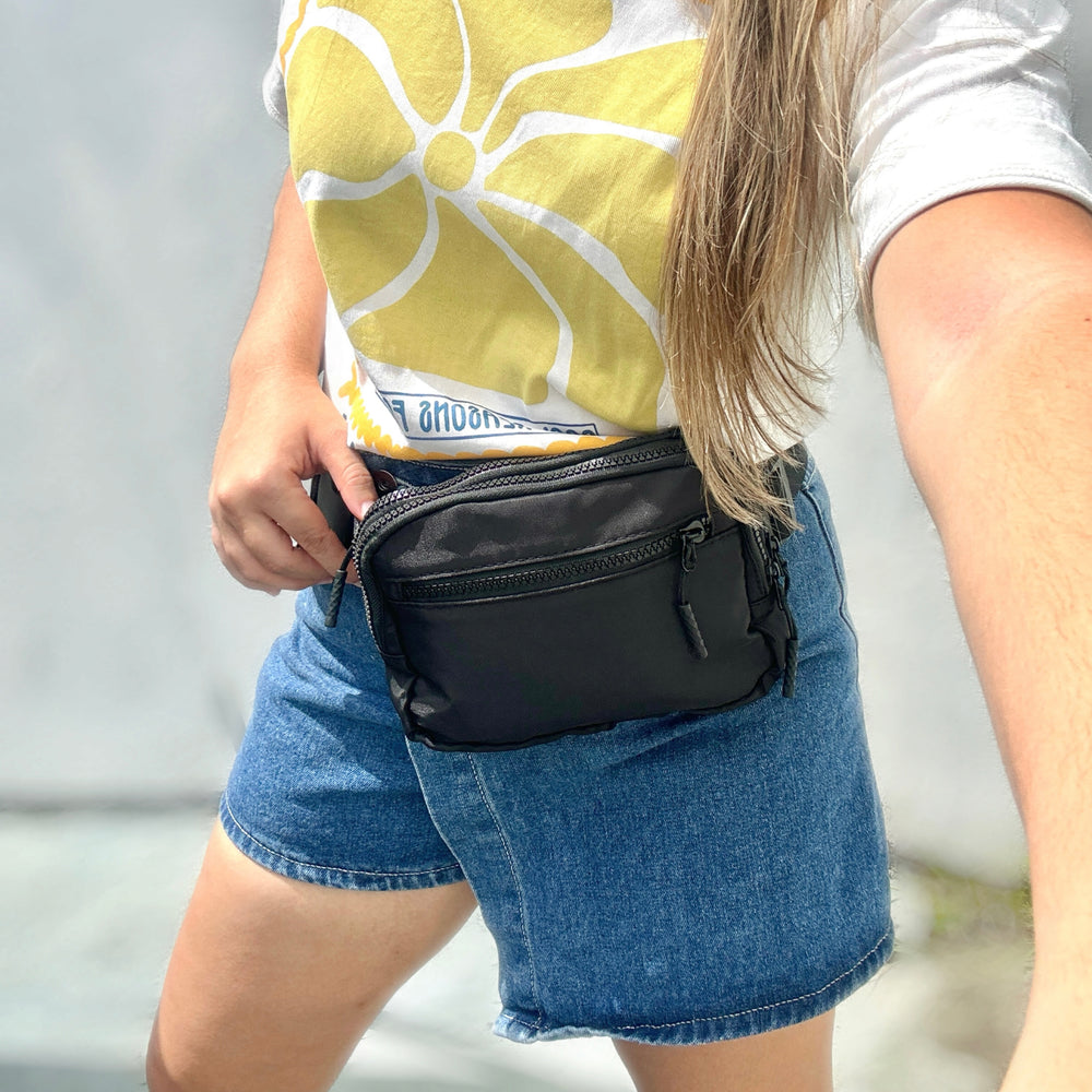 
                  
                    Double Pocket Waist Fanny Pack  -Waterproof
                  
                