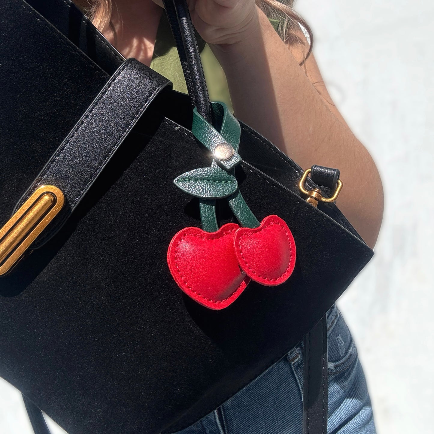 Cherry Bag Pendant | Keychain