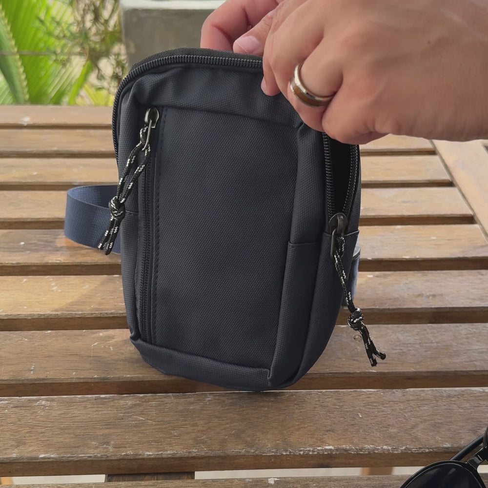 
                  
                    Load and play video in Gallery viewer, Travel Crossbody Men Bag
                  
                