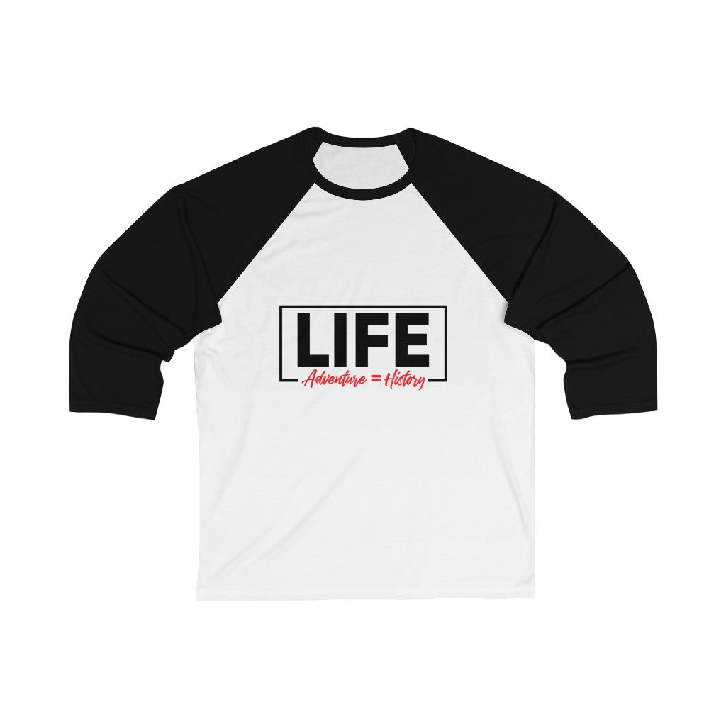 LIFE  3/4 Sleeve Baseball Tee