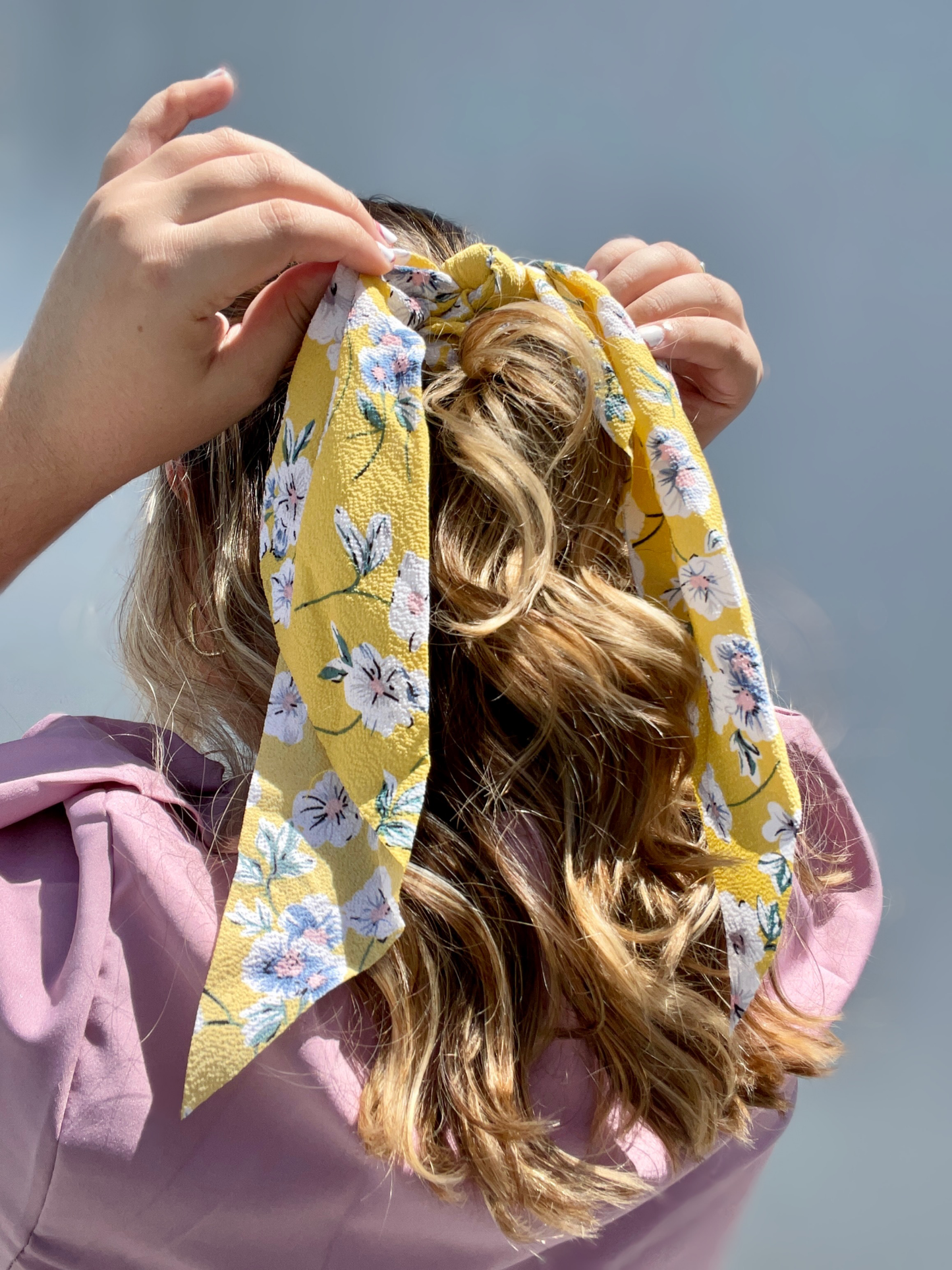 Floral Hair Scrunchies