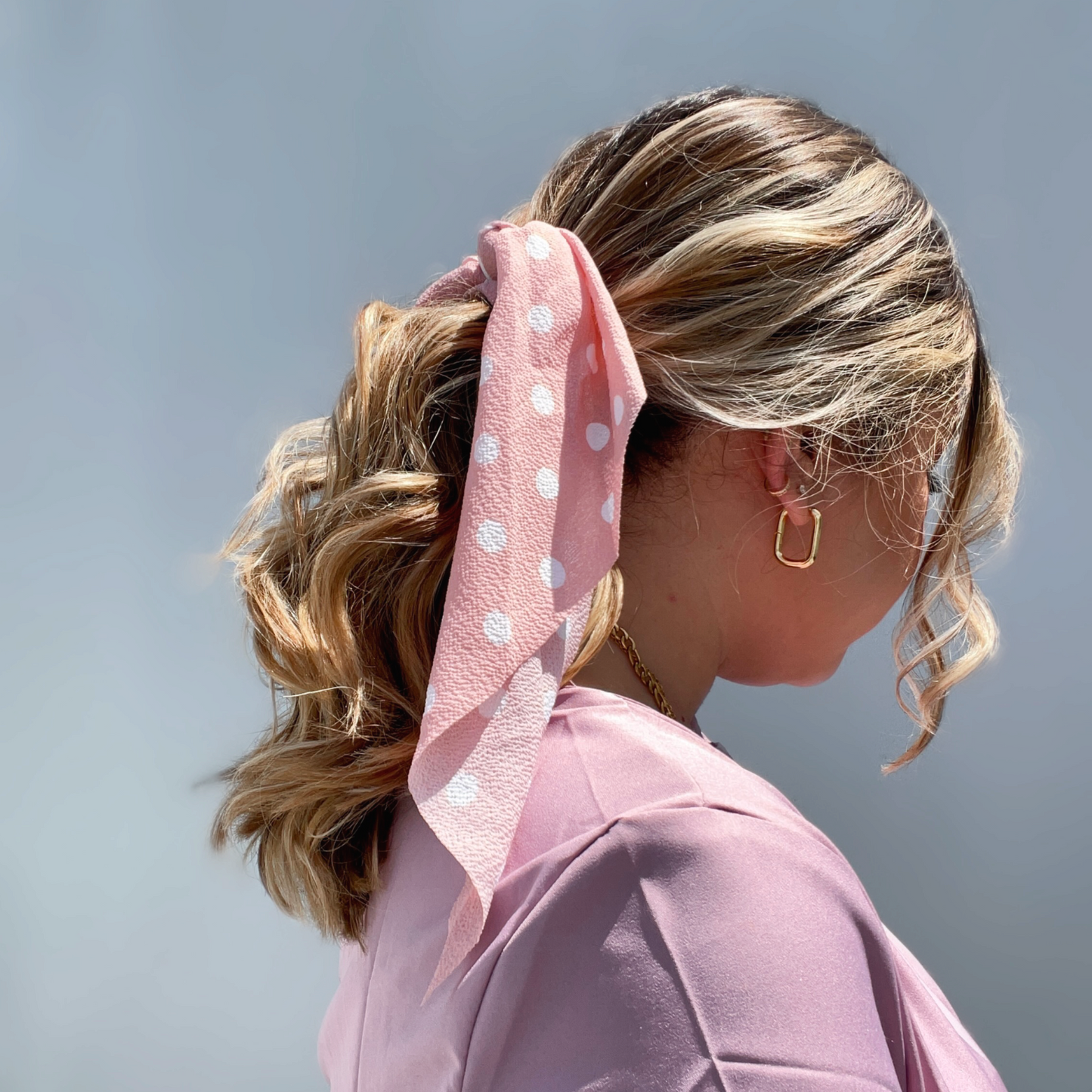 Polka Dots Hair Scrunchies